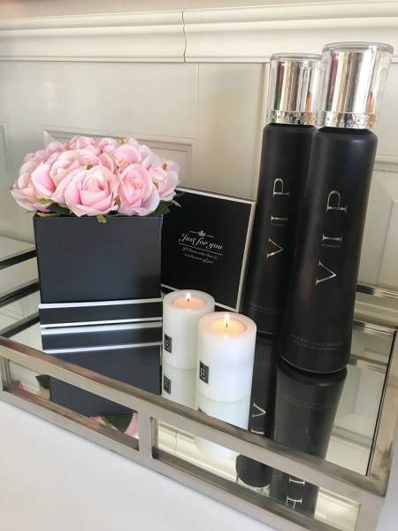 Flowerbox rosa roser