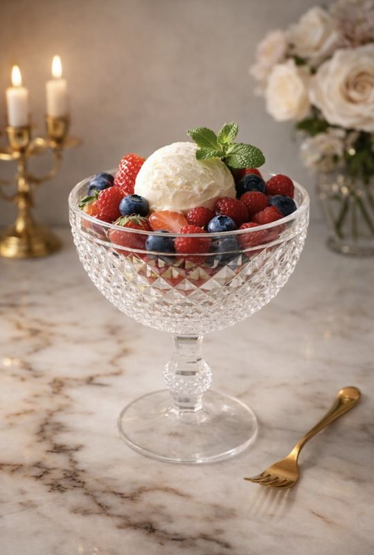 Dessert skål