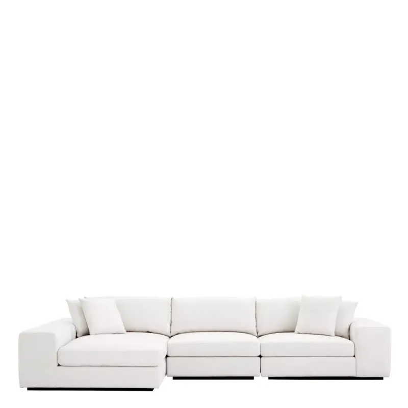 SOFA VISTA GRANDE LOUNGE Avalon white | black base
