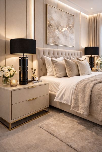 Birmingham bordlampe  black