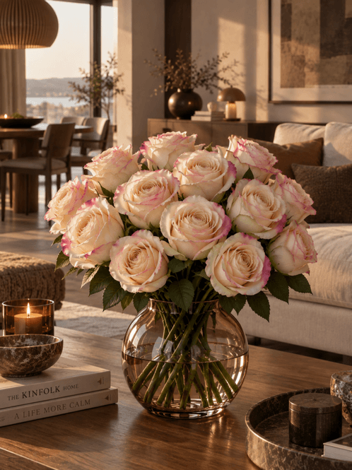 Hovedbilde Rose lyse gul