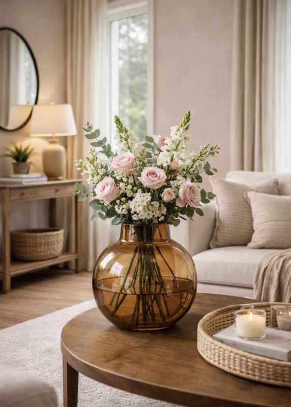 Bubble vase Brun Medium