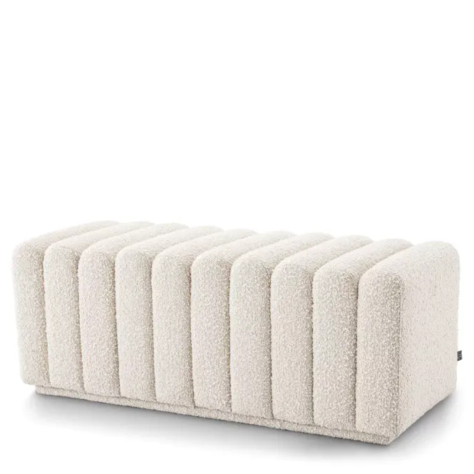 Hovedbilde BENCH BENTE Bouclé cream