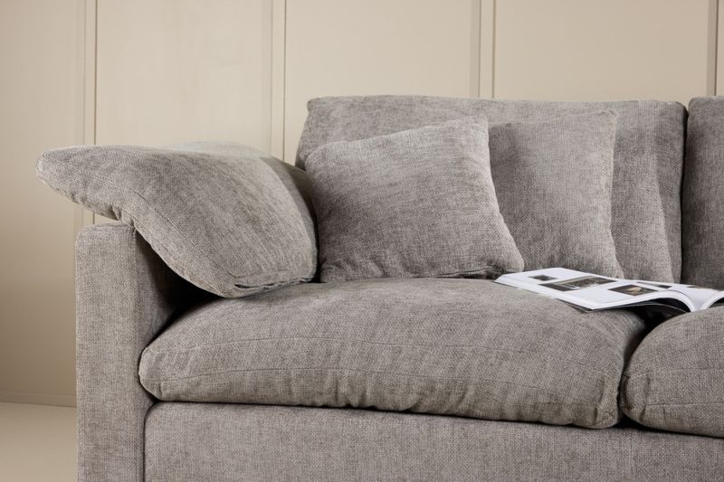 Loreen hjørnesofa mørkgrå